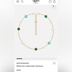 APM Monaco Météorites Adjustable Necklace